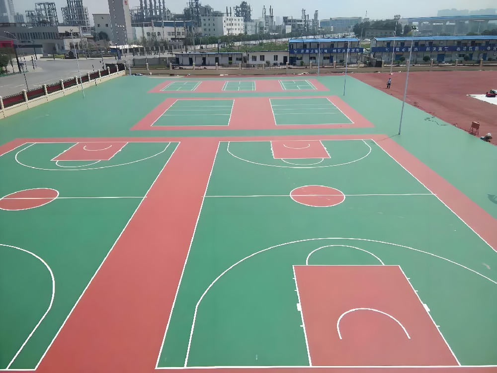 籃球場硅pu